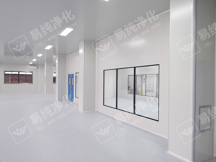 整體工程采用手工板裝修改造，吊頂采用手工單玻鎂凈化板，墻體采用手工巖棉板.jpg
